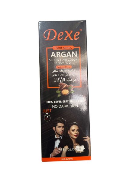شامبو صبغة شعر بزيت الارجان DEXE