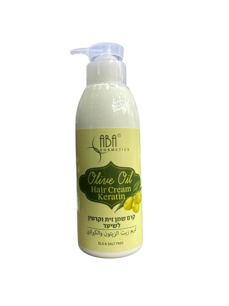 Olive Oil Hair Cream Kreatin - ABA كريم زيت الزيتون بالكراتين للشعر